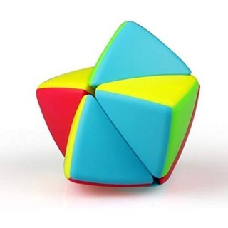 Qiyi Pyramorphix Stickerless Magic Cube Mastermorphix 2x2 Stickerless Speed Cube Puzzle