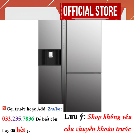 Tủ lạnh Hitachi Inverter 569 lít R-MY800GVGV0(MIR) <SAle>