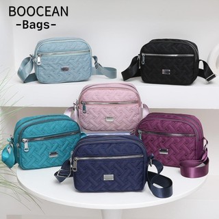 BOOCEAN Túi đeo chéo Túi đeo vai màu trơn thông thường