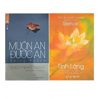 Sách - combo muốn an được an + tĩnh lặng - sức mạnh tĩnh lặng trong thế giới huyền ảo sth1