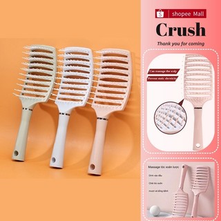 Đảm bảo giá thấp nhất 1 Bộ Massage Da Đầu Lược Chải Tóc Hộ Gia Đình Da Đầu Massage Không Khí Đệm Tóc Nữ Chuyên Dụng Dài Xoăn Tóc St