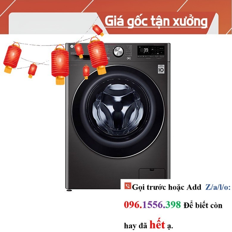 >> CH Máy giặt LG cửa ngang 10.5 kg ( xám đậm ) FV1410S3B
