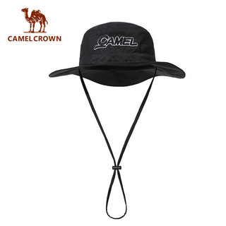 Camel CROWN Đi bộ đường dài ngoài trời Mũ khô nhanh, Mũ cao bồi có thể điều chỉnh vành lớn, Mũ che nắng chống nước