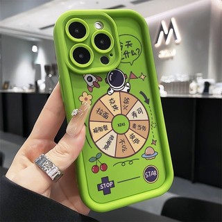 Ốp điện thoại hình bánh xe phi hành gia dễ thương Thích hợp cho IPhone 11 1213 Pro MAX X XR XS MAX SE Apple 7 Plus 8 Plus IPhone 14 15 Pro Chống rơi Ống kính cá nhân trọn gói