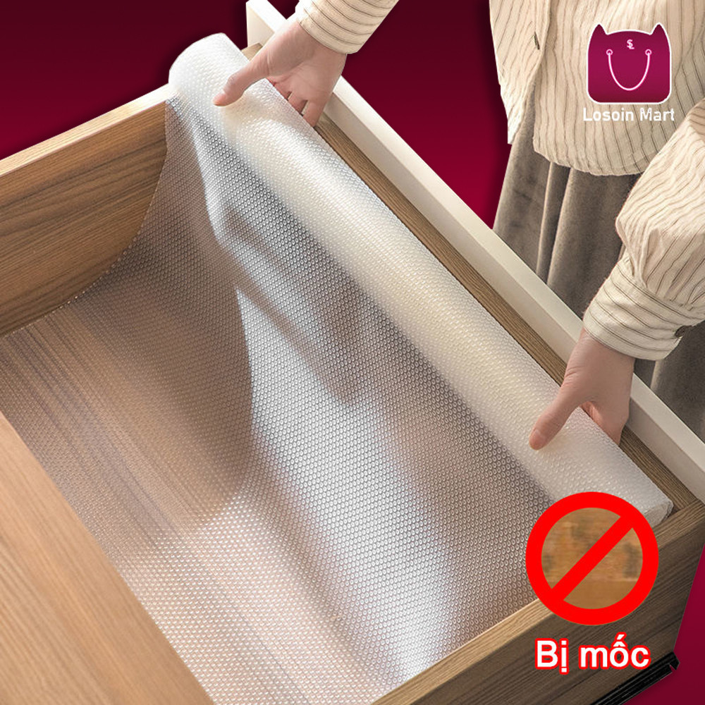 Tấm lót chống thấm tủ bếp tủ lạnh ngăn kéo tủ quần áo chống ẩm bẩn mốc chất liệu EVA không thấm nước