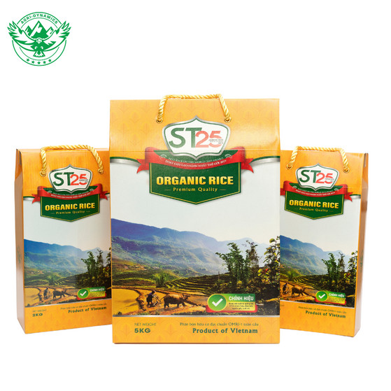 Gạo ST25 hữu cơ 2kg

