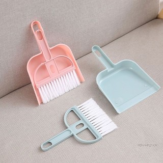 COD🔮🔮Bộ Chổi Quét Bàn Mini, Chổi Quét Bàn Phím, Chổi Quét Máy Tính Để Bàn Siêu Nhỏ Tiện Lợi