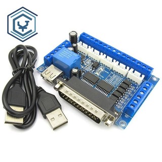 1 CÁI Bộ chia ổ đĩa 5 trục Bộ chia MACH3 Máy khắc CNC thông qua bộ ghép nối quang Bộ điều khiển ổ đĩa động cơ bước