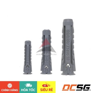 Tắc kê nhựa 6-8-10mm Friulsider mã X1 (10 cái/bộ) | DCSG