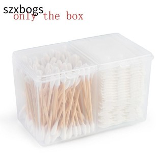 szxbogs đựng đựng bông tẩy trang/ tăm bông chất liệu nhựa trong suốt