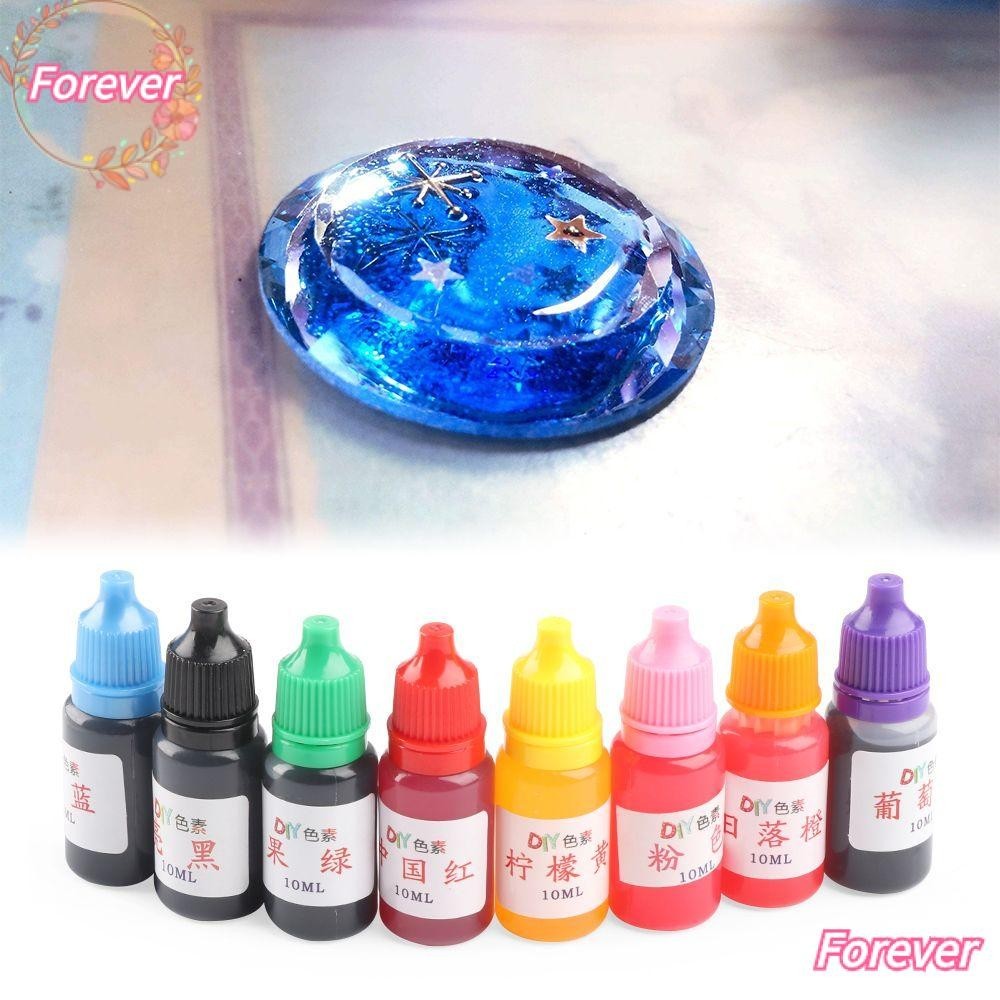 Forever 10ml Nhuộm Màu Nghệ Thuật Thủ Công Trang Sức Làm Xà Phòng Tiếp Liệu Pha Lê Epoxy