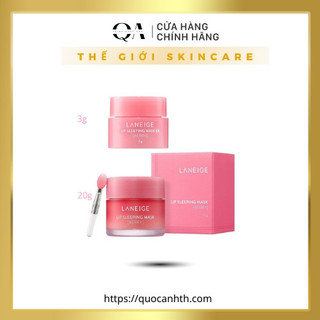 MẶT NẠ Ủ MÔI LANEIGE mini và full size LIP SLEEPING MASK 3G & 20G.