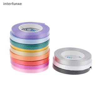 Interfunxe 10m / cuộn ruy băng sinh nhật trang trí đám cưới bóng ruy băng lụa sa ruy băng đẹp