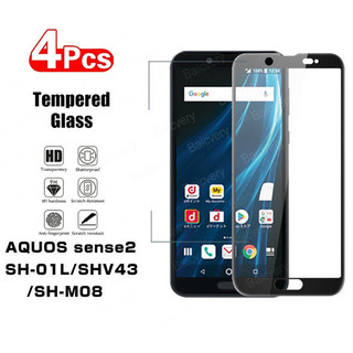 Sharp aquos sense2 sense 2 sh-01l / shv43 / sh-m08 full cover bảo vệ màn hình điện thoại kính cường lực bảo vệ