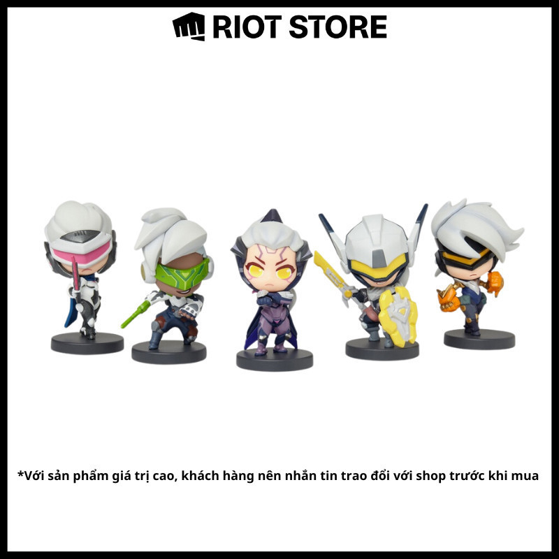 Mô hình LMHT Set Siêu phẩm 2 mini 7cm - PROJECT: Team Minis Set 2 [Vayne, Ekko, Fiora, Leona, Vi, Jh