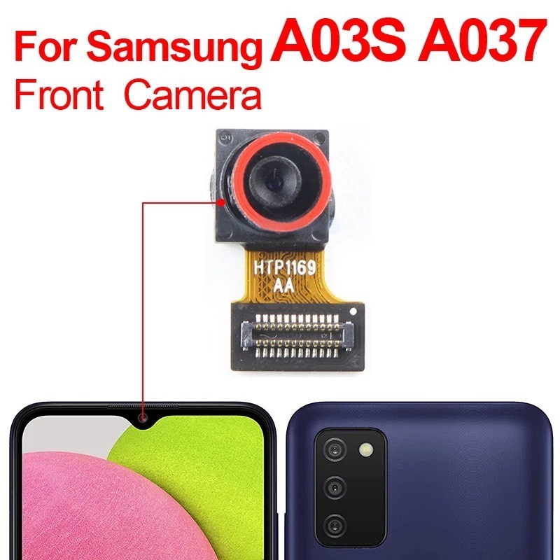 camera trước sam sung a03s
