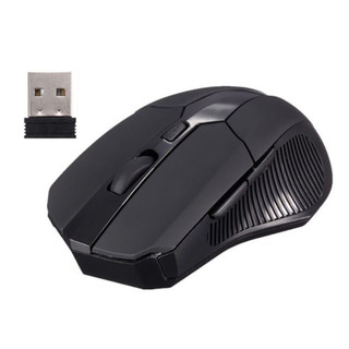 Bộ thu USB không dây di động 2.4GHz Chuột chơi game quang học cho máy tính xách tay PC
