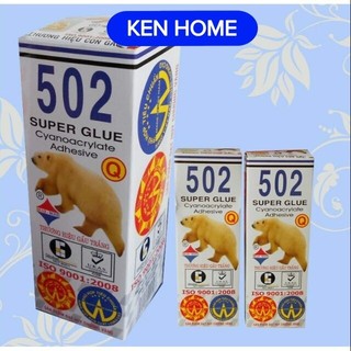 Keo dán sắt 502 ken home