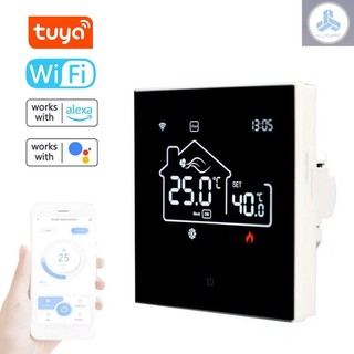 Tuya wifi trong nhà trung tâm điều hòa nhiệt độ sưởi sàn tất cả trong một bộ điều chỉnh nhiệt độ màn hình hiển thị kỹ thuật số bộ điều chỉnh thông minh điện thoại di động app contr anew-4.1