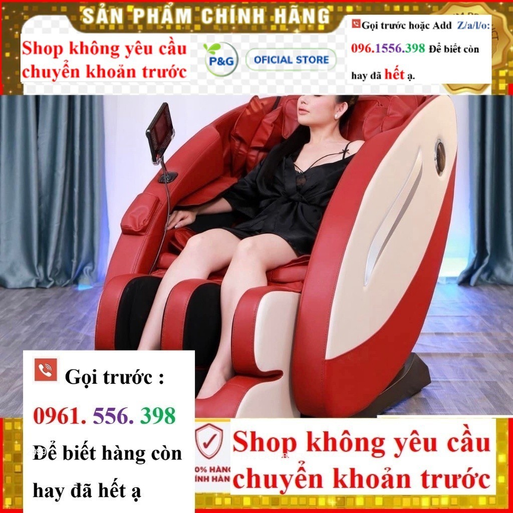 Ghế Massage Toàn Thân Sumika A979 - Đen, Đỏ
