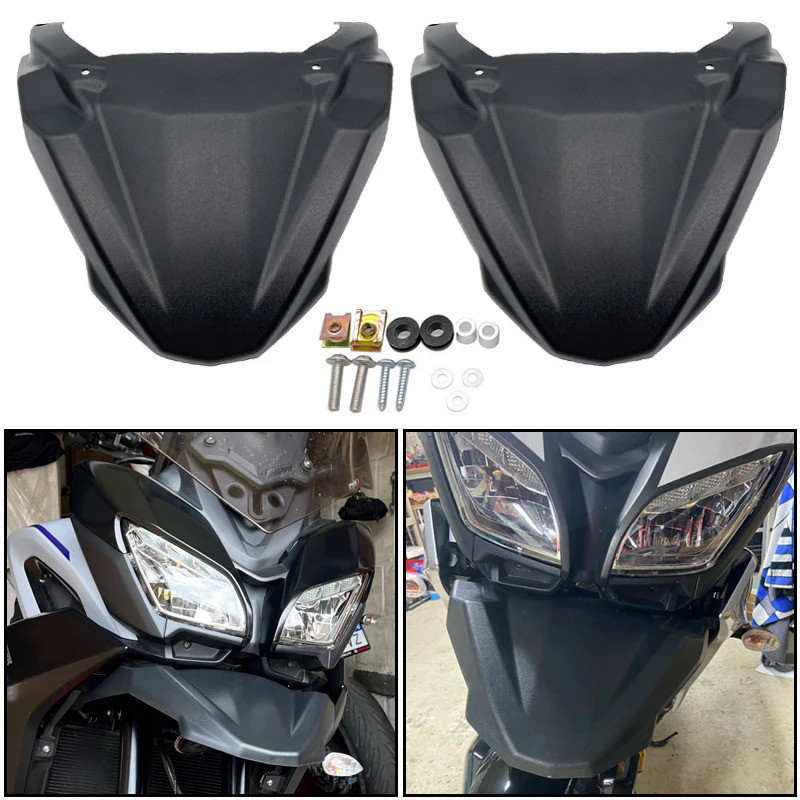 GM Xe Máy Phụ Kiện Phía Trước Fender Mỏ Cowl Guard Nối Dài Cho Yamaha MT09 Tracer 900 GT FJ09 2015 2