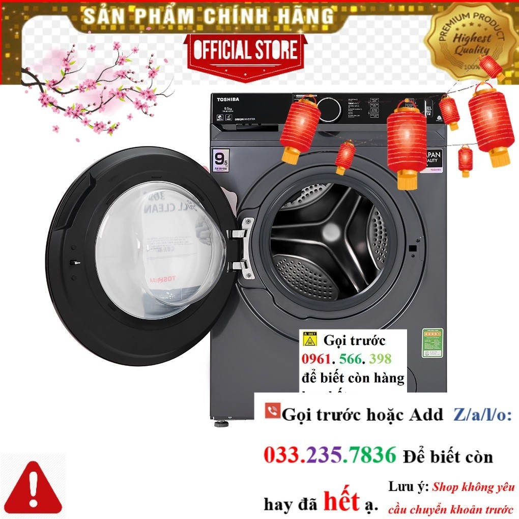 TW-BK105G4V(MG) - Máy giặt Toshiba Inverter 9.5 Kg TW-BK105G4V(MG) <nEw<
