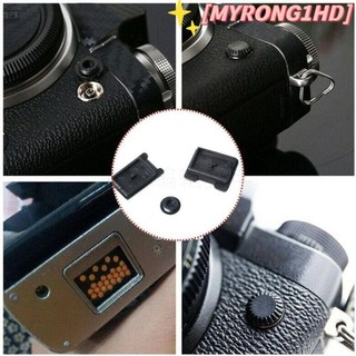 Myrong1hd flash remote pc sync terminal cap, phụ kiện máy ảnh bằng nhựa đầu nối kẹp máy ảnh, vỏ kẹp pin mini màu đen cho fujifilm x-t1 x-t2 x-t3 x-t4 x-h1