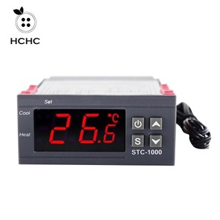 HCHC Bộ điều khiển nhiệt độ STC-1000 Bộ điều khiển độ ẩm kỹ thuật số Bộ điều khiển nhiệt kế Máy ấp trứng Bộ điều khiển máy đo độ ẩm Bộ điều khiển nhiệt độ