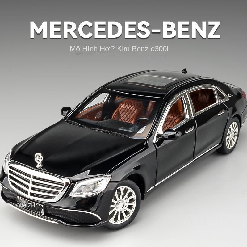 Xe Mô Hình mô hình ô tô kim loại Hàng sẵn có Benz E300 Mô hình ô tô Mô phỏng ô tô Hợp kim Bộ sưu tập mô hình ô tô Đồ trang trí McBach