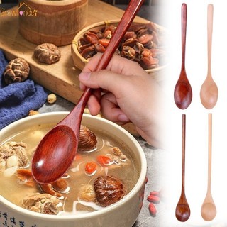 Đơn Giản Tay Cầm Dài Thìa Gỗ Cà Phê Khuấy Trà Món Tráng Miệng Thìa Trộn Thìa Canh Bộ Đồ Ăn Đồ Dùng Nhà Bếp