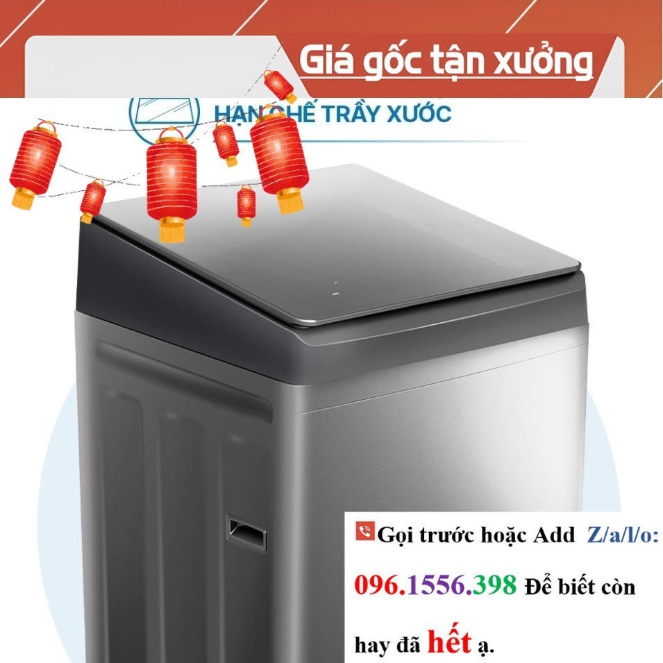 >> CH Máy giặt cửa trên 9kg Aqua AQW-F91GT.S