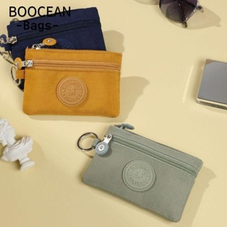  BOOCEAN Túi lưu trữ Túi đựng tiền xu vải chắc chắn nhẹ Ví đựng tiền dành cho học sinh nhỏ dành cho nữ 