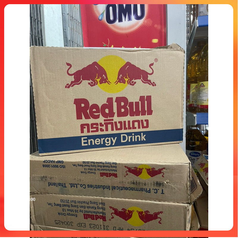 Bò Húc Redbull Thùng 24 Lon X 250ml ( 2 Loại) [San pham chat luong]