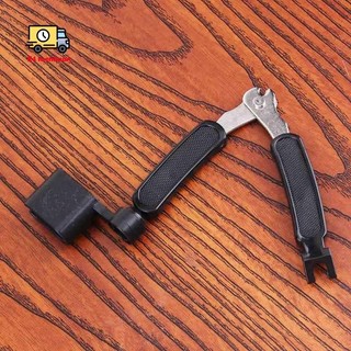Phụ kiện đàn Guitar đa chức năng 3 trong 1 Guitar Peg String Winder + String Pin Puller + String Cutter để chăm sóc đàn Guitar Dropship