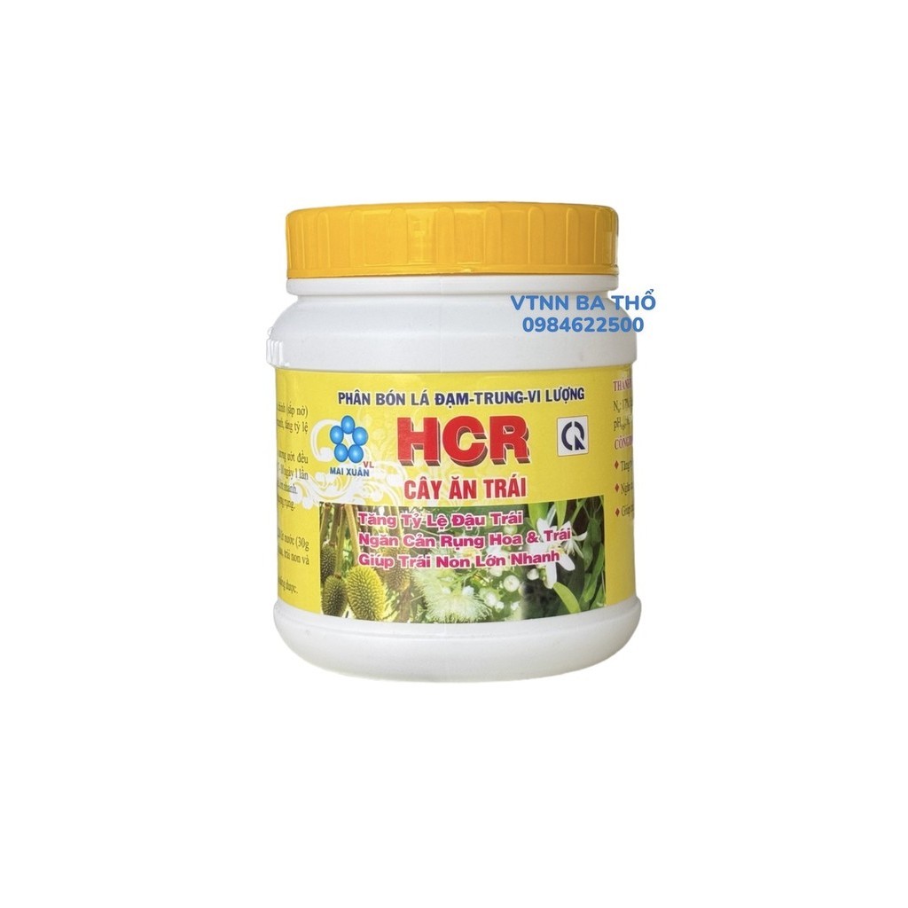 Phân Bón Lá HCR Mai Xuân 400gr (hộp)