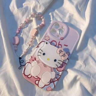 Thích Hợp Cho IPhone 11 12 Pro Max X XR XS Max SE 7 Plus 8 Plus 13 Pro Max Chống Rơi 14 Pro Max Hoạt Hình Dễ Thương Kitty Động Vật Đáng Yêu Đơn Giản Thời Trang Độc Đáo Cá Tính Phong Cách