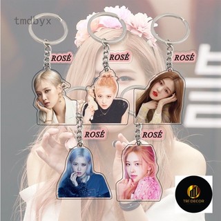 Móc khóa acrylic mặt hình thành viên nhóm nhạc Hàn Quốc Blackpink