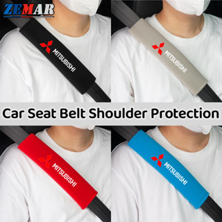 2 Chiếc Mitsubishi Đa Năng Ghế Ô Tô Dây An Toàn Vai Sang Trọng Dây Đeo Vai Miếng Lót An Toàn Ô Tô Dây Bảo Vệ Vai Cho Mitsubishi Xpander Cross Pajero Outlander Thể Thao Nhật Thực Attrag