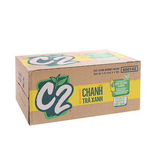 Trà Xanh C2 Hương Chanh - Chai 355ml