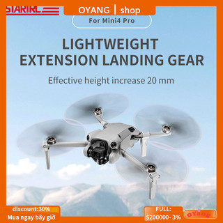 Oyang landing gear nhẹ drone phụ kiện giá đỡ chiều cao mở rộng bảo vệ tương thích cho dji mini 4 pro drone