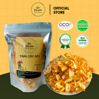 Mít sấy giòn loại 1 nguyên cánh góc bếp nhỏ, giòn thơm ngon chuẩn mít thái, túi 250gr/500gr