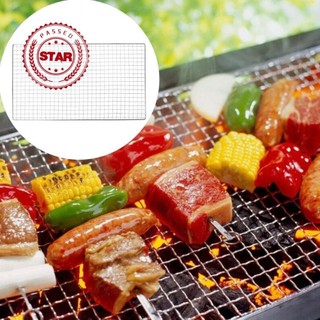 40 * 24cm Thép Không Gỉ BBQ Nướng Nướng Dây Nướng Nấu Lưới Ngoài Trời B7X8