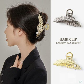 Thu hoạch lúa mì Kẹp tai cho nữ Kẹp tóc thanh lịch Hàn Quốc Kẹp cá mập thời trang và đa năng cho bé gái Phụ kiện cao cấp