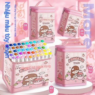 Acrylic marker pen opaque color stackable student art special brush children's non-toxic watercolor pen washable