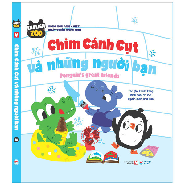 Sách English Zoo - Chim Cánh Cụt Và Những Người Bạn - Penguin’s Great Friends
