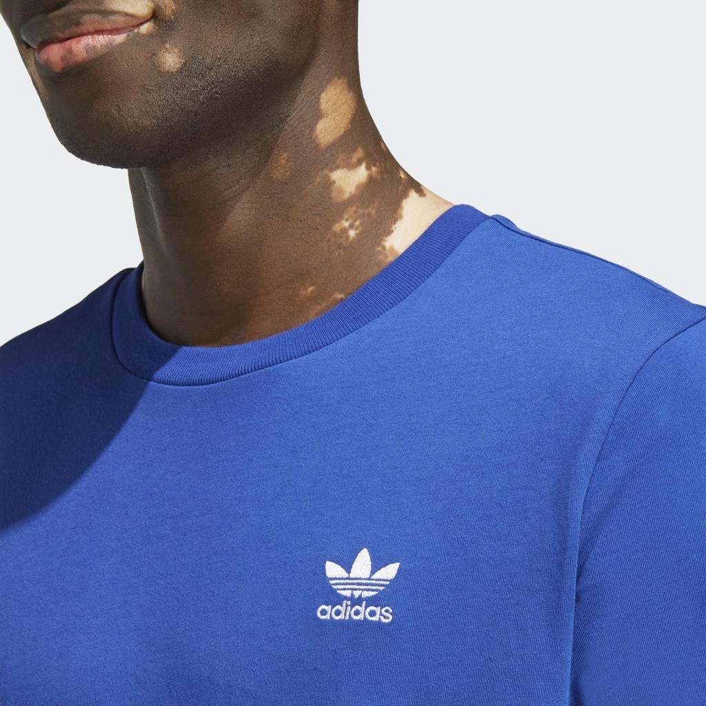 Adidas Phong cách sống Áo Thun Ba Lá Essentials Nam Màu xanh da trời IA4870