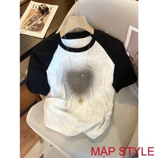 MẬP STYLE ÁO THUN IN HEART TRẮNG, CHẤT THUN MỸ CAO CẤP, CO GIÃN, CHE EO BỤNG TỐT SIZE 47-90 KG