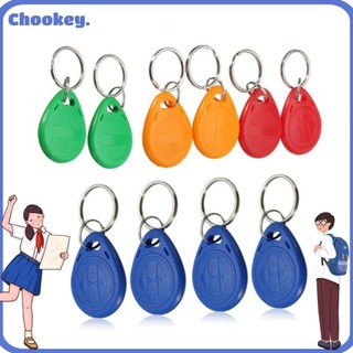 Set 10 Thẻ Từ RFID Bằng Nhựa Nhiều Màu Sắc