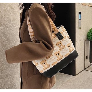 (Bán buôn-chuyên sỉ) Túi Xách Canvas HÌNH GẤU