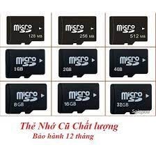 Thẻ Nhớ Micro SD Cũ Chất Lượng Giá Tốt 2G/4G//8G/16G/32G-CAM KẾT HÀNG CHUẨN